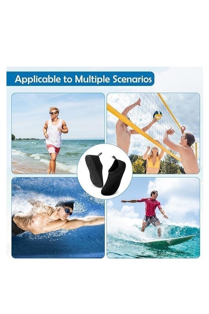 رونق حذاء بحر مائي كاجوال ملون، مقاس 23-22، مثالي للسباحة والغطس والرياضات المائية، سريع الجفاف ومانع للانزلاق. حذاء مياة . جوارب سباحة .مستلزمات السباحة - Image 3